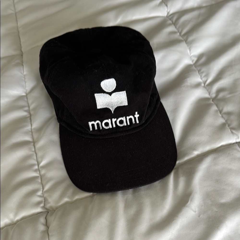 Isabel Marant Black Tyrone Cap